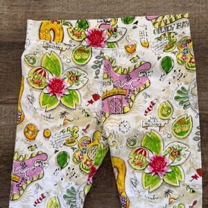 Oilily Kids Peppy Schokland Islands Nessie Organic Cotton Leggings,Multicolor, 8